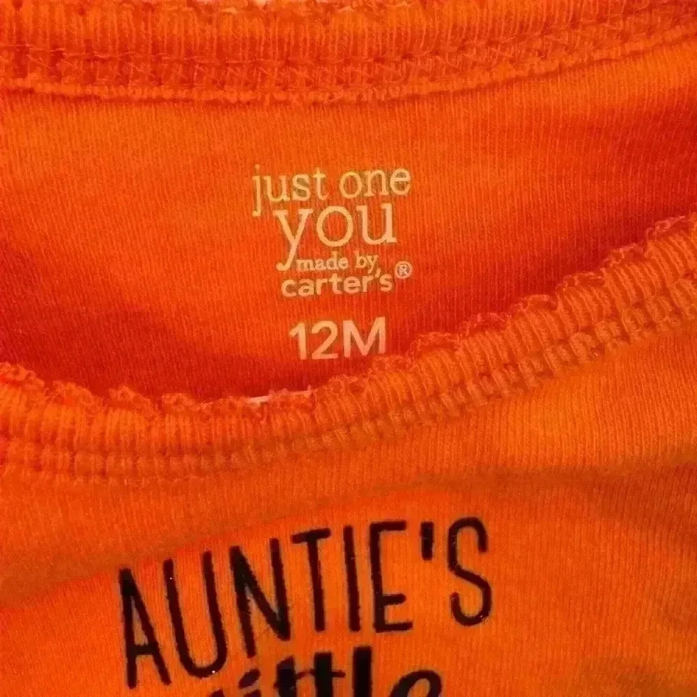 Girls Carter’s Halloween outfit onesie, leggings and tutu size 12m NWOT - Picture 4 of 4